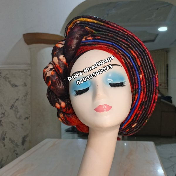 Mays Pleated Twist turban